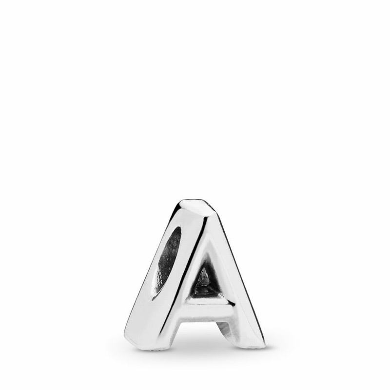 Pandora Australia Letter A Charm - Sterling Silver | GQPOKX145